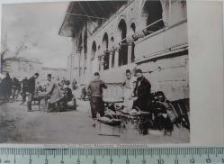 ESKİ DÖNEM İSTANBUL PAZAR YERİ KARTPOSTALI  YY1VV2 ÇOK NADİR