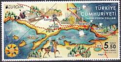 2020 AVRUPA 2020 TARİHİ POSTA YOLLARI MNH