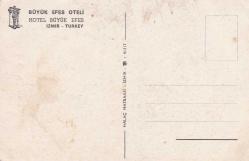 İzmir Büyük Efes Oteli  Kartpostal