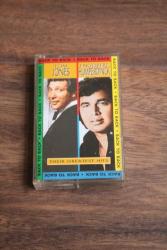 TOM JONES ENGELBERT HUMPERDINCK - BACK TO BACK - THEIR GREATEST HITS - 1994 POLY GRAM RECORDS KASET - ORJİNAL KASET VE KARTONET...