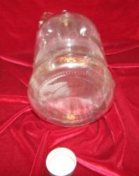 ŞİŞE,DEVASA BÜYÜKLÜKTE KAPAKLI ŞİŞE CAM'IN ÜRETTİĞİ OLDUKÇA NADİR BULUNAN ESKİ ŞİŞE 474