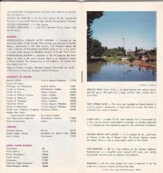 Ankara 1960'lar Turistik  Broşür