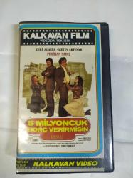 Efemera - VHS - 5 MİLYONCUK BORÇ VERİRMİSİN  /  ZEKİ ALASYA - METİN AKPINAR - PERİHAN SAVAŞ - kitantik - kitaLog