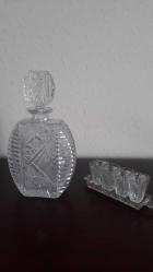 Vintage Fransız Kristal Likör Takımı