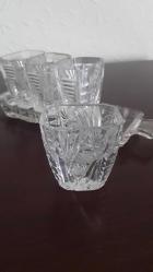 Vintage Fransız Kristal Likör Takımı