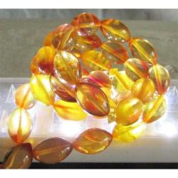 ALACALI HaReLi ATEŞİ KEHRİBAR 33 LüK TESBİH.....8x12,5mm