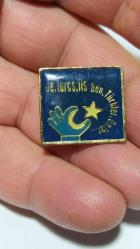 R50-----JE.TURCS İLS BEN-TÜRKLER ONLAR YAZILI ROZET