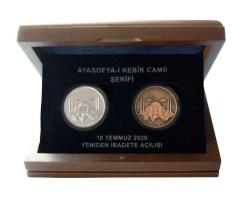Ayasofya Gümüş Bronz Set