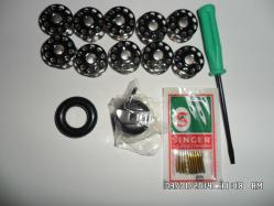 DİKİŞ MAKİNESİ MEKİK MASURA CONTA İĞNE TORNAVİDA SETİ 23 PARÇA