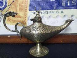 PİRİNÇ EJDERHA KULPLU KANDİL