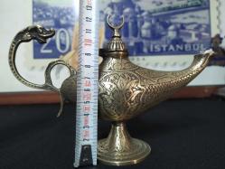 PİRİNÇ EJDERHA KULPLU KANDİL