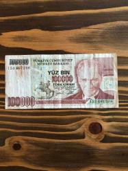 Yüzbin ( 100000 ) Türk Lirası 7. Emisyon III. Tertip I53 467236