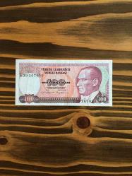 Yüz 100 Türk Lirası 7. Emisyon II. Tertip E39 167030 Çil