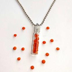 En Ince Cam Şişe Kolye 9mm Kalınlıkta Göz Yaşı Kül Dilek Hatıra Şişesi Su Geçirmez Sıkı Kapaklı