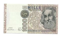 ** İTALYA ( 1.000 * LİRE ) 1982 - ÇİL