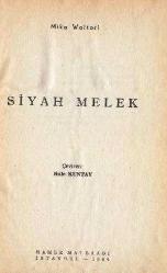 Siyah Melek - Hale Kuntay Çevirisi - 1964 Yılı Ciltli İlk Baskısı