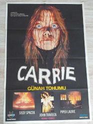 CARRIE GÜNAH TOHUMU FİLM AFİŞİ 1981 ORJİNAL