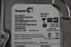 SEAGATE ST50DM002  ARIZALI 500GB  DETAYLAR ACIKLAMADA  (DELİKLİ RAF