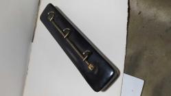 K106-------GOLDEN SEAL MARKA MALI DERİ VE AHŞAPTAN ESKİ ANAHTARLIK