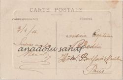 Savigny sur Orge - Pont sur l'Orge conduisant a Epinay, 1914 / Fransız Postasından Geçmiş, Ön Yüzü Pullu ve Damgalı