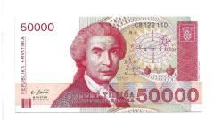 ** HIRVATİSTAN ( 50.000 * DİNARA ) 1993 - ÇİL