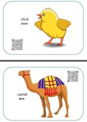 İngilizce Hayvanlar (Animals) Ezber Kartları