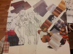 REKLAM MAKTAI - MODA / KIŞ GİYİM  REKLAMI BASKI ÖNCESİ  HAZIRLANMIŞ PRO - COPİE ÇALIŞMA 2 ADET  Ebat :18× 35  cm.