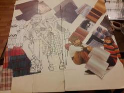 REKLAM MAKTAI - MODA / KIŞ GİYİM  REKLAMI BASKI ÖNCESİ  HAZIRLANMIŞ PRO - COPİE ÇALIŞMA 2 ADET  Ebat :18× 35  cm.