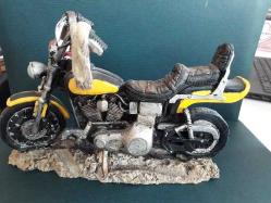 DEKORATİF MOTORSİKLET OBJESİ