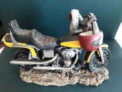 DEKORATİF MOTORSİKLET OBJESİ