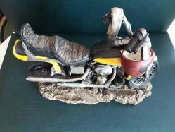 DEKORATİF MOTORSİKLET OBJESİ