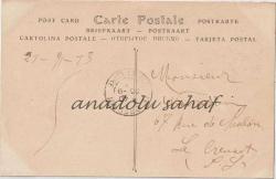 Sannois - Le Restaurant des Vieux Moulins, 1913 / Fransız Postasından Geçmiş, Ön Yüzü Pullu, Ön ve Arka Yüzü Damgalı