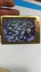 Antika - K85---1995 COCA COLA KUTUP AYISI SERİSİNDEN TENEKE KART - kitantik - kitaLog