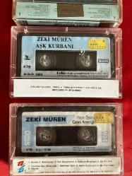 Zeki Müren 4 adet kaset lot