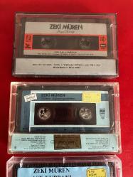 Zeki Müren 4 adet kaset lot