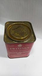ÇY1----TWININGS ENGLISH BREAKFAST TEA -İNGİLİZ TENEKE ÇAY KUTUSU