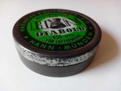 HAENDLER & NATERMANN AG DIABOLO ESKİ TENEKE KUTU...