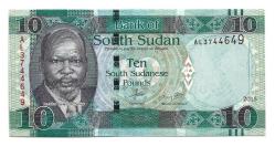 ** GÜNEY  SUDAN ( 10 * POUNDS ) 2015 - ÇİL