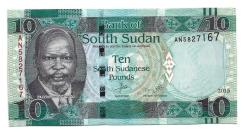 ** GÜNEY  SUDAN ( 10 * POUNDS ) 2015 - ÇİL