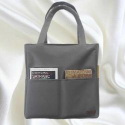 Astarlı Kadın Gri Spor Okul Askılı Omuz Ve Kol Çantası