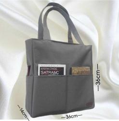 Astarlı Kadın Gri Spor Okul Askılı Omuz Ve Kol Çantası