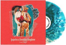 HALSEY - HOPELESS FOUNTAIN KINGDOM LIMITED EDITION CLEAR TEAL SPLATTERED PLAK LP 2017