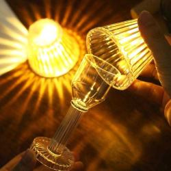 2İN1 LED IŞIKLI MİNİ ABAJUR + IŞIKLI BARDAK GÜN IŞIĞI LED MASA LAMBASI YILBAŞI HEDİYELERİ  YILBAŞI DEKORLARI