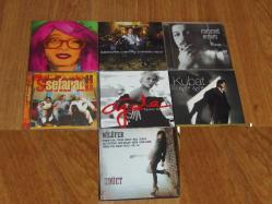7 ADET YERLİ MÜZİK CD'Sİ--SERDAR ORTAÇ-NİLÜFER-AJDA PEKKAN- ve DİĞERLERİ-TEMİZ VE ORJ.