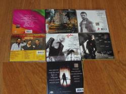 7 ADET YERLİ MÜZİK CD'Sİ--SERDAR ORTAÇ-NİLÜFER-AJDA PEKKAN- ve DİĞERLERİ-TEMİZ VE ORJ.