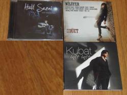 7 ADET YERLİ MÜZİK CD'Sİ--SERDAR ORTAÇ-NİLÜFER-AJDA PEKKAN- ve DİĞERLERİ-TEMİZ VE ORJ.