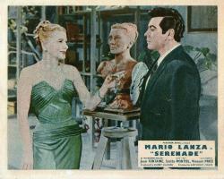 JOAN FONTAINE SERENADE MARIO LANZA, SARITA MONTIELL 6 LOBBY CARDS