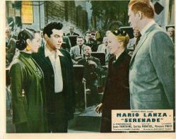 JOAN FONTAINE SERENADE MARIO LANZA, SARITA MONTIELL 6 LOBBY CARDS