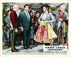 JOAN FONTAINE SERENADE MARIO LANZA, SARITA MONTIELL 6 LOBBY CARDS