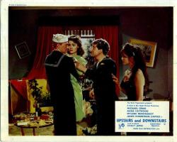 MYLENE DEMONGEOT ,UPSTAIRS-DOWNSTAIRS 5 LOBBY CARDS 